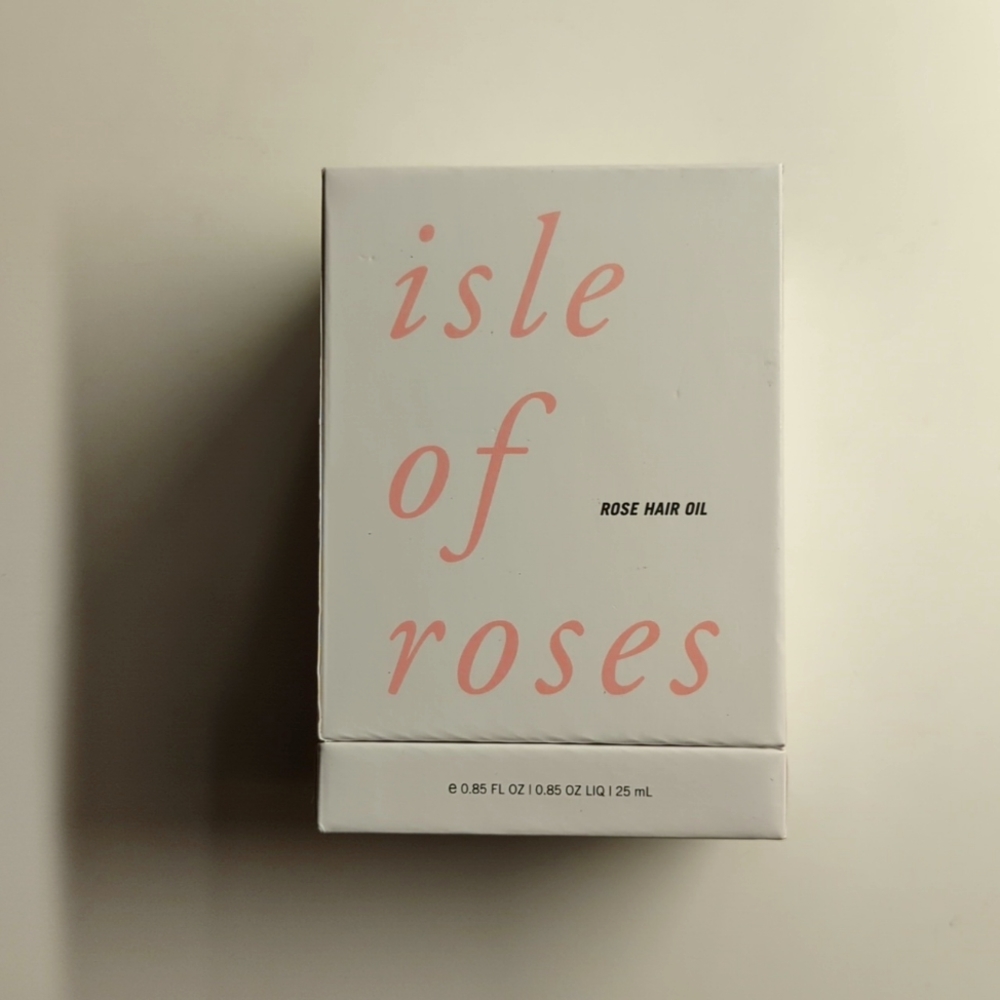 Isle of roses hair oil